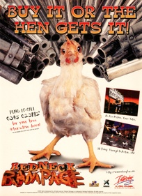 Redneck Rampage - Advertisement Flyer - Front