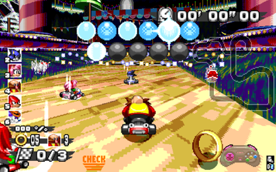 Dr. Robotnik's Ring Racers - Screenshot - Gameplay