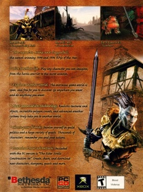 The Elder Scrolls III: Morrowind - Advertisement Flyer - Front