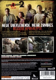 Left 4 Dead 2 - Box - Back