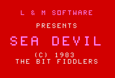 Sea Devil - Screenshot - Game Title Image