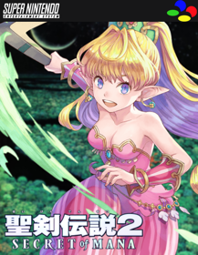 Secret of Mana - Fanart - Box - Front