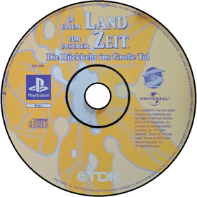 The Land Before Time: Return to the Great Valley - Disc