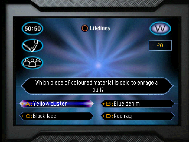 Who Wants to Be a Millionaire