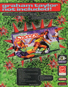 Virtual Soccer - Advertisement Flyer - Front