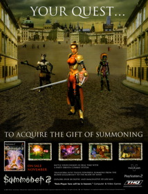 Summoner 2 - Advertisement Flyer - Front