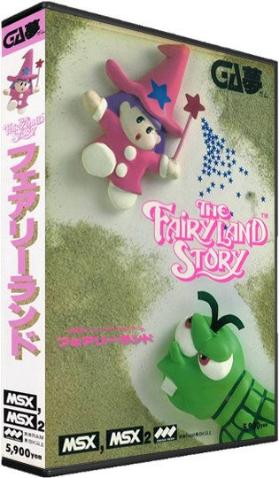 The Fairyland Story MSX MSX2 ゲームソフト The Fairyland Story MSX MSX2 ゲームソフト MSX Game: The Fairyland