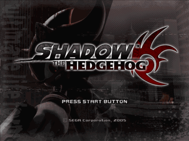 Shadow the Hedgehog - Screenshot - Game Title Image