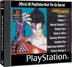 Official UK PlayStation Beat 'Em Up Special - Box - 3D