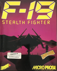 F-19 Stealth Fighter - Box - Front