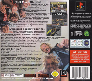 WCW Nitro - Box - Back Image