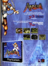 Alundra - Advertisement Flyer - Front
