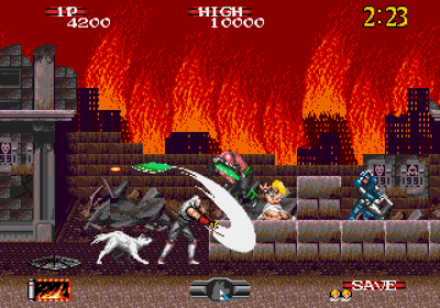 Shadow Dancer: The Secret of Shinobi - Screenshot - Gameplay Image