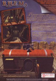 RHEM 3: The Secret Library - Box - Back