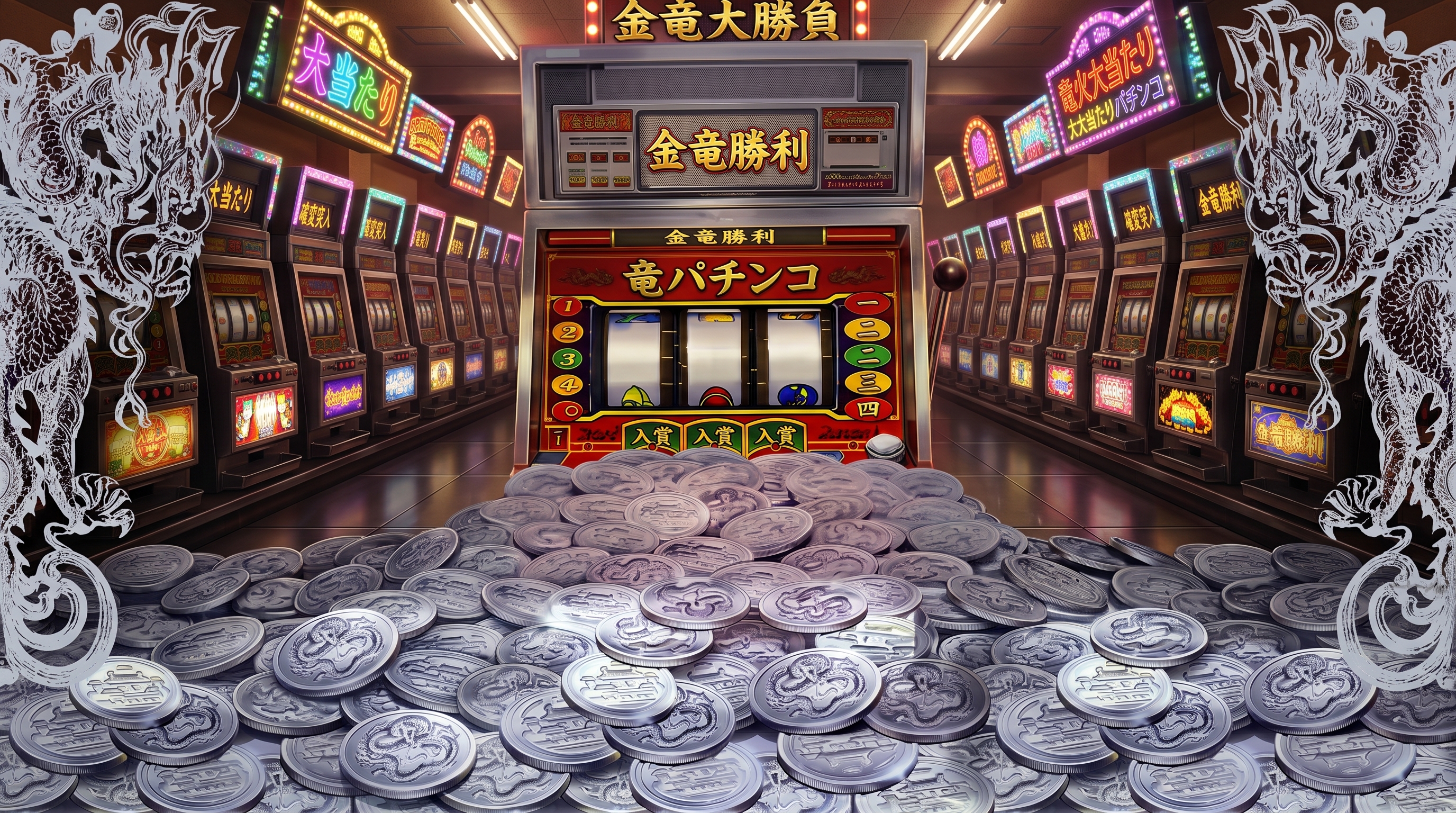 Hisshou 777 Fighter: Pachi-Slot Ryugu Densetsu