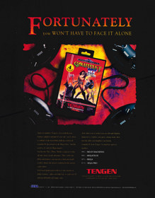 Gauntlet IV - Advertisement Flyer - Front