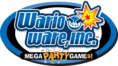 WarioWare, Inc.: Mega Party Game$! - Clear Logo Image