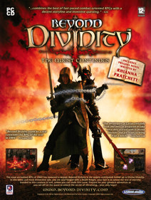 Beyond Divinity - Advertisement Flyer - Front