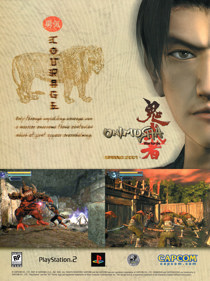 Onimusha: Warlords - Advertisement Flyer - Front