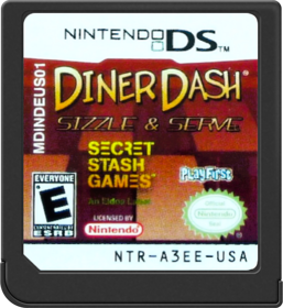 Diner Dash: Sizzle & Serve - Cart - Front Image