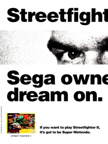 Street Fighter II - Advertisement Flyer - Front