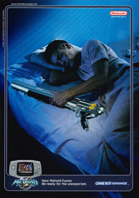 Metroid Fusion - Advertisement Flyer - Front