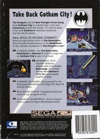 Batman Returns - Box - Back Image