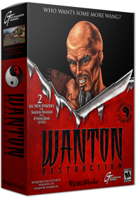 Wanton Destruction - Box - 3D Image