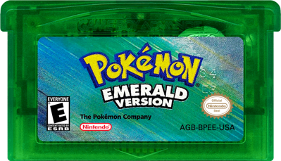 Pokémon Emerald Version - Cart - Front Image