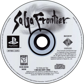 SaGa Frontier - Disc Image