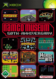 Namco Museum: 50th Anniversary Arcade Collection - Box - Front