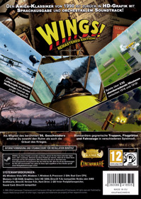 Wings! Remastered Edition - Box - Back