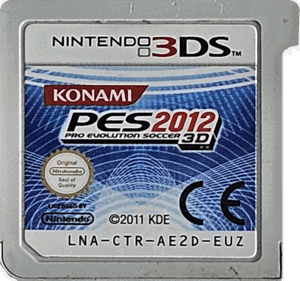 PES 2012: Pro Evolution Soccer 3D - Cart - Front