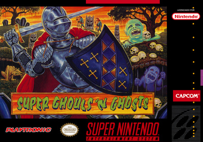 Super Ghouls 'n Ghosts - Box - Front