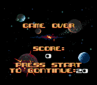 SoulStar - Screenshot - Game Over