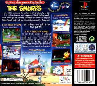 The Smurfs - Box - Back