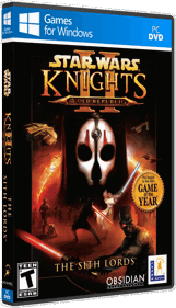 Star Wars: Knights of the Old Republic II: The Sith Lords - Box - 3D