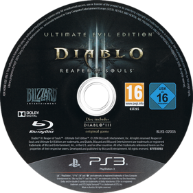 Diablo III: Reaper of Souls: Ultimate Evil Edition - Disc