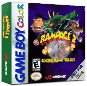 Rampage 2: Universal Tour - Box - 3D Image