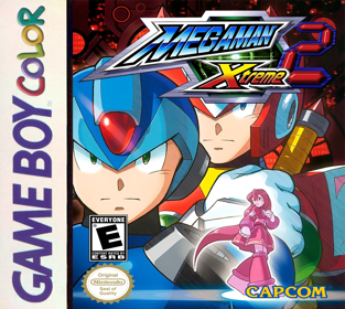 Mega Man Xtreme 2 - Fanart - Box - Front
