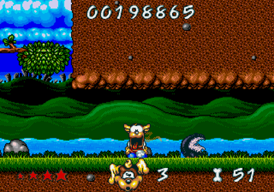 Wonder Dog - Screenshot - Gameplay Image