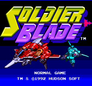 Soldier Blade - Screenshot - Game Title Image
