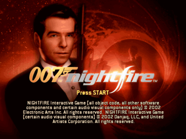 007: Nightfire - Screenshot - Game Title Image