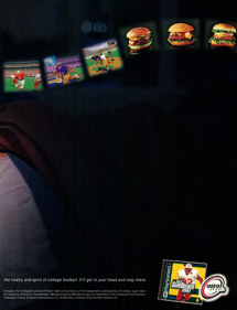 NCAA GameBreaker 2001 - Advertisement Flyer - Front