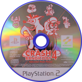 Crash Bandicoot: The Wrath of Cortex - Disc