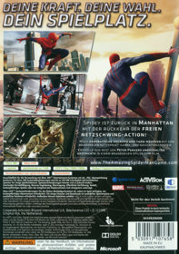 The Amazing Spider-Man - Box - Back