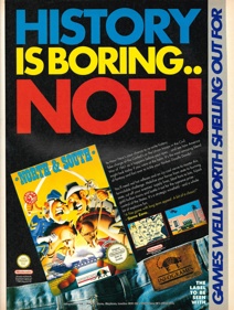 North and South - Advertisement Flyer - Front