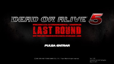 DEAD OR ALIVE 5 Last Round: Core Fighters - Screenshot - Game Title