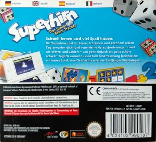 Junior Brain Trainer - Box - Back