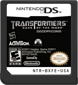 Transformers: Dark of the Moon: Decepticons - Cart - Front Image